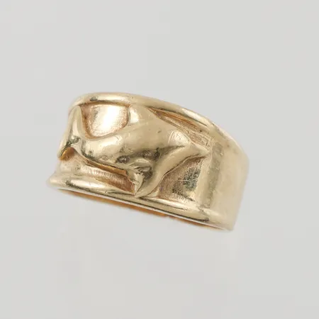 Ring, defekt, 14K, 6,7g.