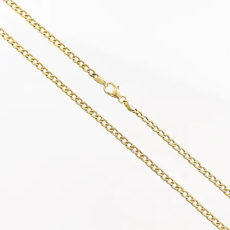 Kedja Pansar, 60cm, bredd 2,5mm, bucklor, 18K Vikt: 5,9 g