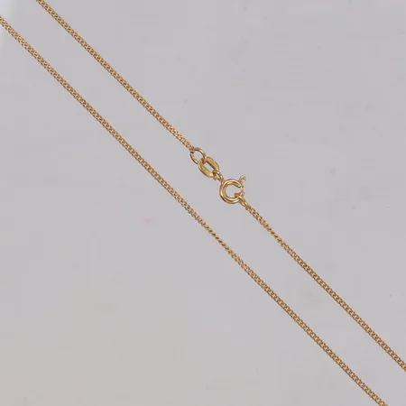 Kedja Pansar, längd 40,5cm, bredd 1,2mm, Balestra, 18K  Vikt: 2,6 g