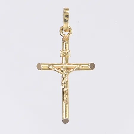 Hänge krucifix 33x19mm 18K Vikt: 1,5 g