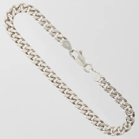 Armband Pansar, längd ca 18cm, bredd 5mm, 925/1000 silver Vikt: 11,9 g