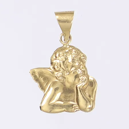 Hänge 18x13mm 18K  Vikt: 0,6 g