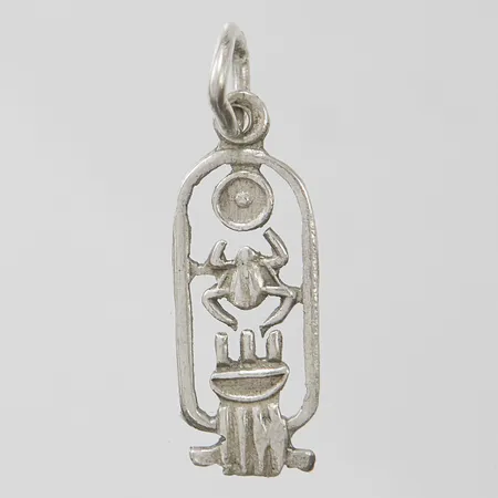 Hänge, längd ca 23mm, bredd 8mm, silver Vikt: 0,6 g