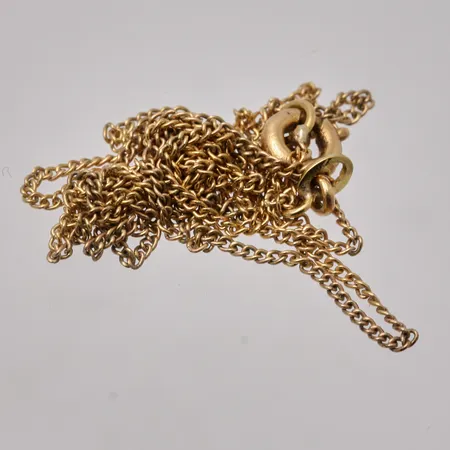 Defekt guld, 18K, vikt 2,34g.