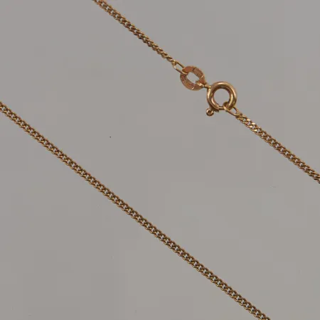 Kedja pansar 45cm, bredd:1,4mm, 18K 3,5g.