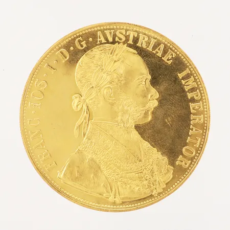 Mynt, Franc IOS I D G Avstriae Imperator, Hvngar Bohem Gal Lod ill Rex A A 1915, Ø40mm, 23K Vikt: 13,9 g