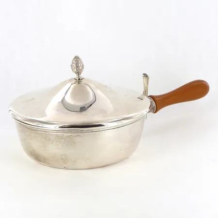 Karott i silver, K. Anderson, 1931, Stockholm, Ø 18cm, höjd ca 12cm, 830/1000 Silver, bruttovikt: 695,1 gram Vikt: 695,6 g