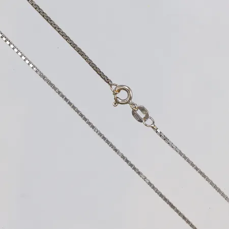 Kedja Venezia i vitguld 42,5mm bredd 1mm 18K Vikt: 3,9 g