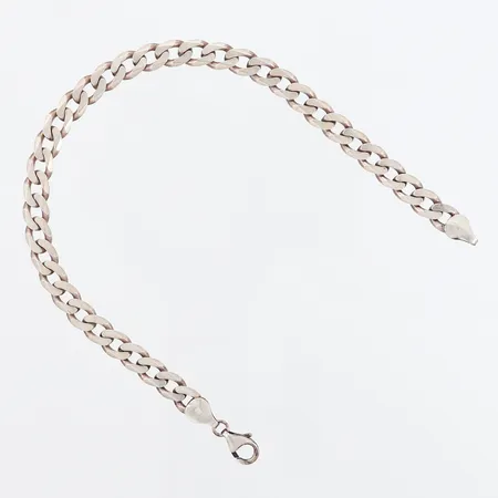 Armband pansar 21cm, bredd: 6mm, silver 925/1000 Vikt: 13,2 g