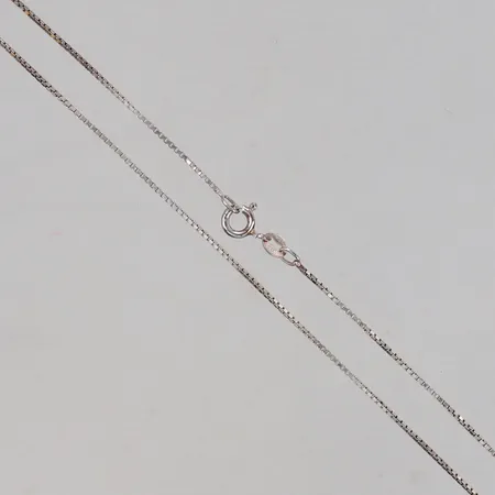 Kedja Venezia, längd 37,5cm, bredd 1mm, silver 925/1000 Vikt: 2,1 g