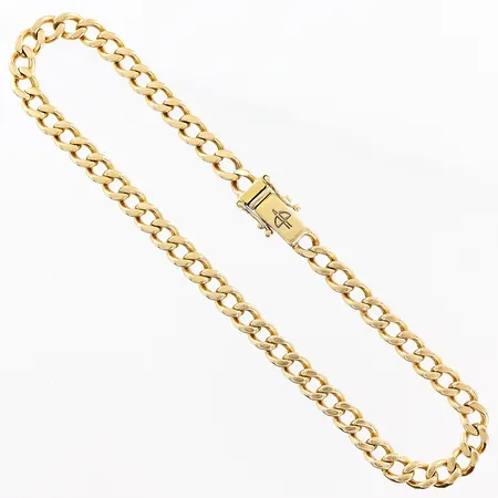 Armband Pansar 22,5cm, bredd 5mm, Balestra, 18K Vikt: 17,3 g