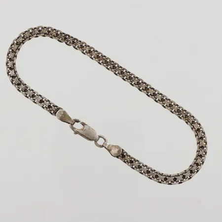 Armband x-länk, 19cm, bredd: 3,5mm, 925/1000 silver, 5,1g Vikt: 5,1 g