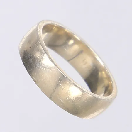 Ring slät stl 18¾ bredd 6mm silver 925/1000 Vikt: 7,2 g