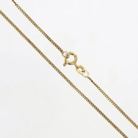 Kedja Venezia 38cm, bredd: 1mm, förgyllt silver 925/1000 Vikt: 2,1 g