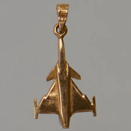 Hänge Jas Gripen, 19x11mm, 18K 1,1g.