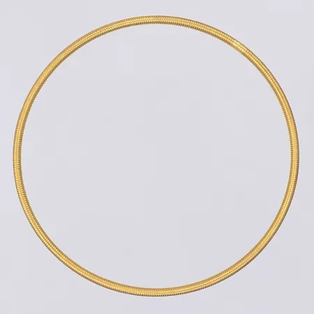 Armring Ø60mm innermått bredd 2mm 21K Vikt: 10,3 g