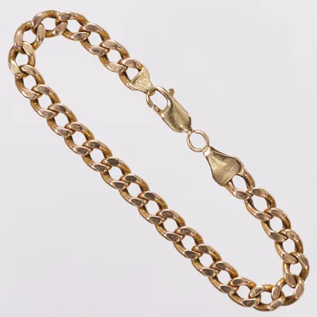 Armband Pansar, 18cm, bredd 6mm, 18K  Vikt: 9,5 g