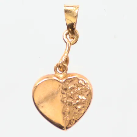 Hänge hjärta, längd 2,5cm, 18k Vikt: 0,9 g