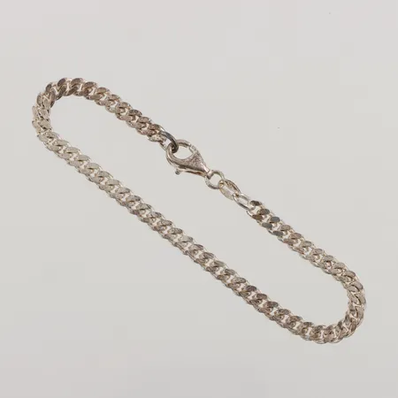 Armband pansar, 17,5cm, bredd: 3,7mm, 925/1000 silver, 6,4g Vikt: 6,4 g