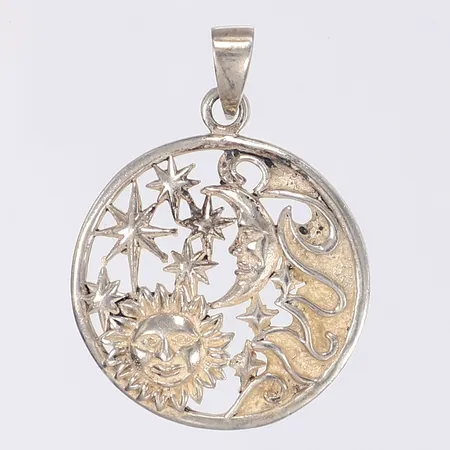 Hänge Ø27mm silver 925/1000  Vikt: 6,3 g