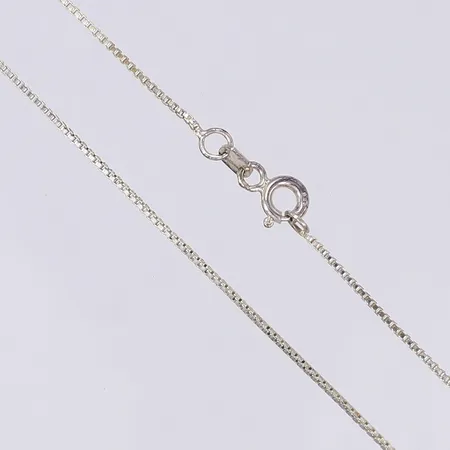 Halskedja Venezia längd 40cm bredd 1mm silver 925/1000 Vikt: 1,7 g