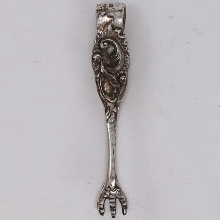 Sockertång, längd 75mm, 830/1000 silver Vikt: 11 g