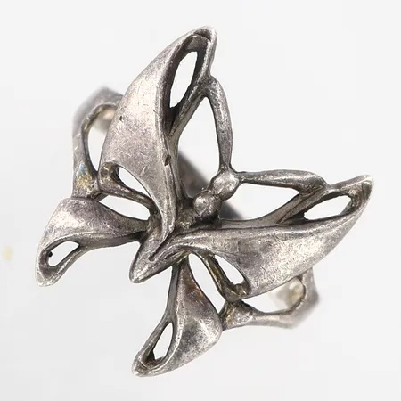 Ring fjäril stl 16¼, bredd: 2-18mm, silver 925/1000 Vikt: 2,5 g