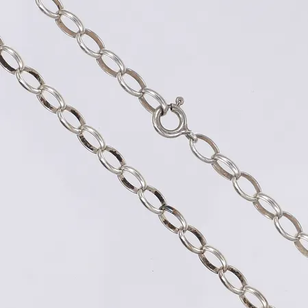 Halskedja 50cm bredd 5mm silver 925/1000 Vikt: 12,5 g