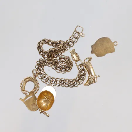 Diverse guld, defekt 18K Vikt: 14,3 g