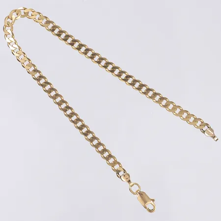 Armband Pansar längd 18cm bredd 4mm GHA 18K Vikt: 5,9 g