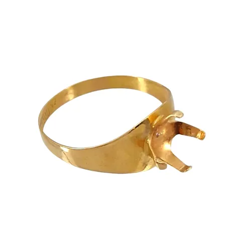 Ring, 18K guld, defekt Vikt: 1,1 g