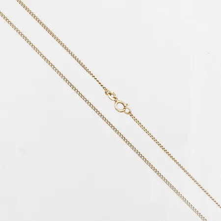 Kedja Pansarlänk, längd 84cm, bredd 2mm, 18K guld Vikt: 9,2 g