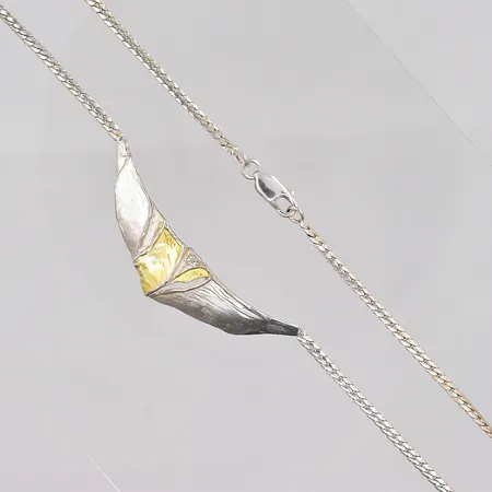 Collier 42cm, 835/1000 silver Vikt: 10,4 g