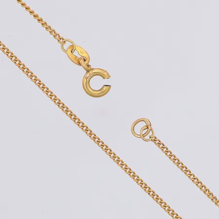 Kedja Pansar 48,5cm, bredd 1,2mm, defekt lås, 18K Vikt: 2,7 g