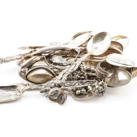 Diverse silver830/925 Vikt: 391 g