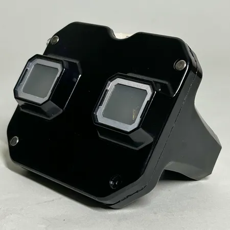 Stereoskop Sawyer's view-master, US-patent, 6 olika sagor i nerklottrad originalförpackning