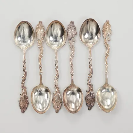 Sex Mockaskedar Ulla Winbladh, 100mm, MAB, silver Vikt: 66,5 g