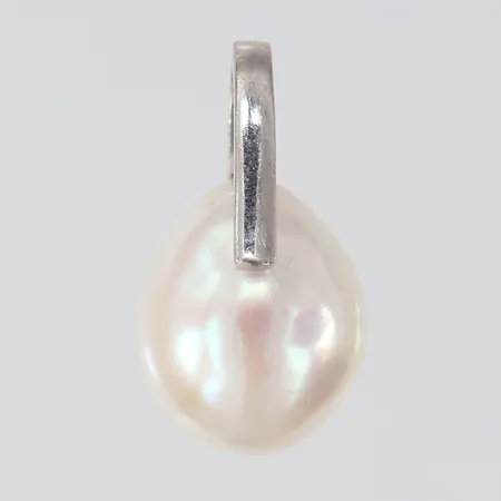 Hänge med pärla, 23x13mm ink ögla, GHA, Silver 925/1000. Vikt: 3,6 g