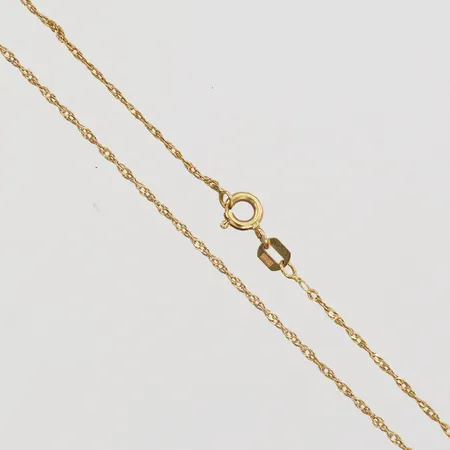 Kedja Cordell, längd: 49cm, bredd: 1,2mm, GHA, 18K guld Vikt: 1,7 g