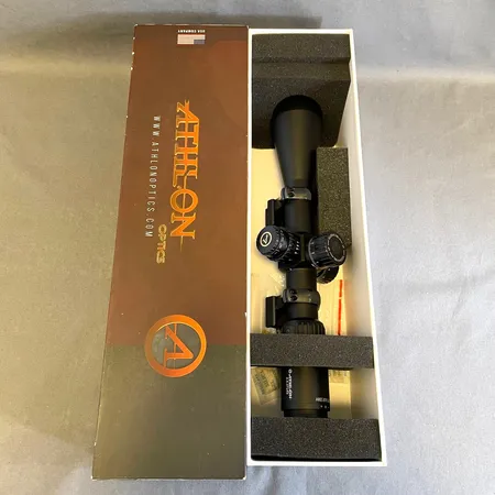 Kikarsikte, Athlon, Riflescope, Ares BTR GEN2, 4,5-27x50, serie-nr 212010-00771, orginalförpackning.