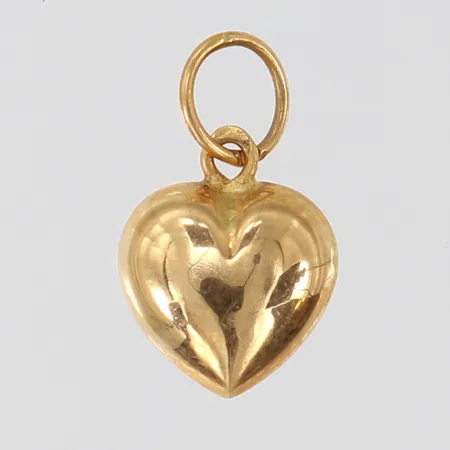 Hänge hjärta, 14mm, 18K Vikt: 0,4 g