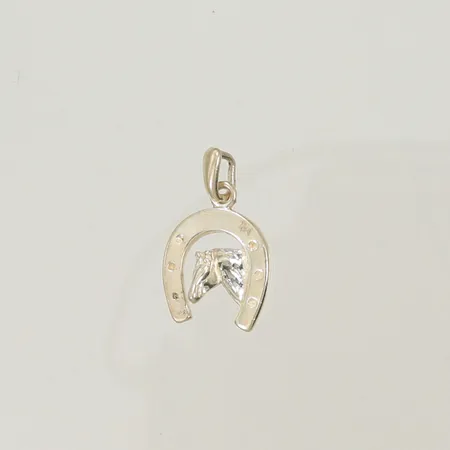Hänge hästsko 20x12mm inklusive hängöglan silver 925/1000 Vikt: 1,6 g
