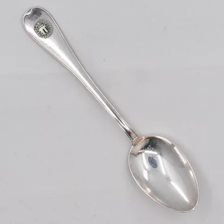 Bordssked, modell Svensk, klubbemblem VSK, gravyr DIV 1 våren 1955, ca 18cm, GAB, 830/1000 silver Vikt: 42 g