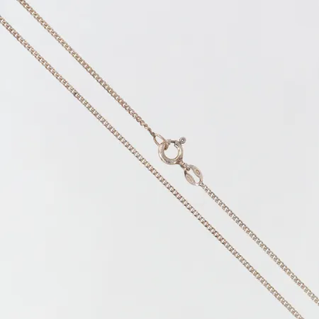 Kedja Pansar, längd 42cm, bredd 1,4mm, Silver 925/1000.  Vikt: 2,3 g