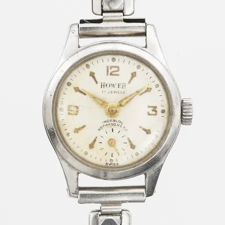 Damur Hower, manuell, defekt flexilänk, stål, skadat plexiglas