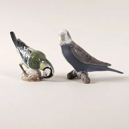 Figuriner, Bing & Gröndahl samt Meissen, nr: 2210 & 798, porslin Vikt: 0 g