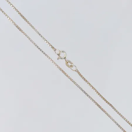 Kedja Venezia, 77cm, bredd 1mm, 925/1000 silver Vikt: 5,9 g