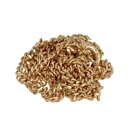 Halskedja Pansar, 18K guld, defekt Vikt: 3,4 g