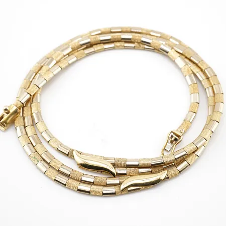 Collier, 43cm, bredd 2,5mm, 18k Vikt: 22 g