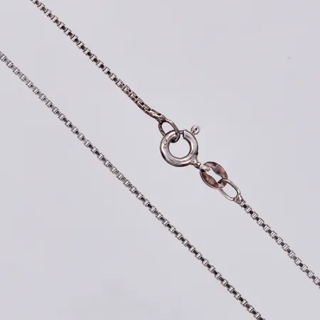 Kedja Venezia längd ca 40cm, bredd ca 1mm, 925/1000 silver Vikt: 2,7 g